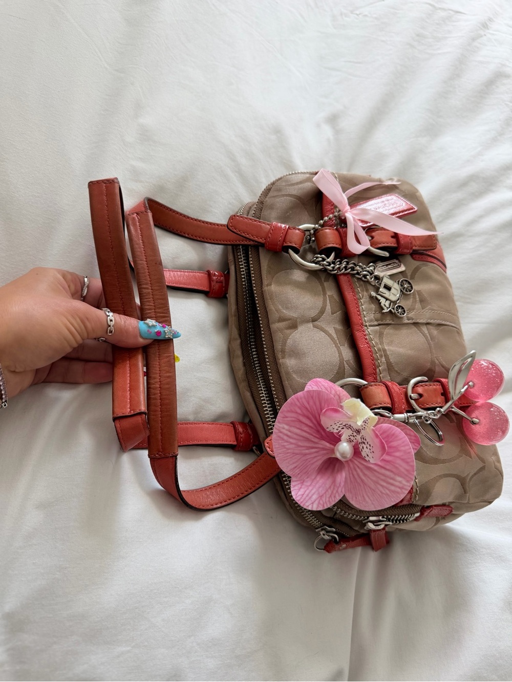🩷 vintage Coach Bonnie Shoulder Bag - Picture 6 of 16